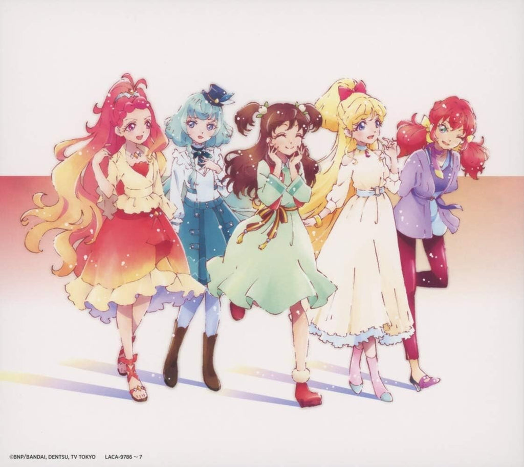 New TV Anime/Data Carddass Aikatsu Friends! Best Album Best Friends Music CD