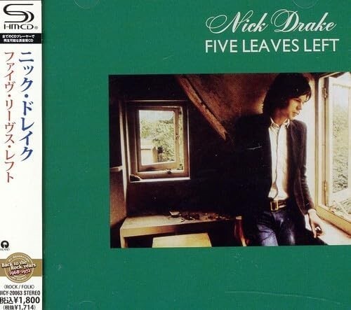 Nick Drake SHM-CD Five Leaves Left Japan OBI E New