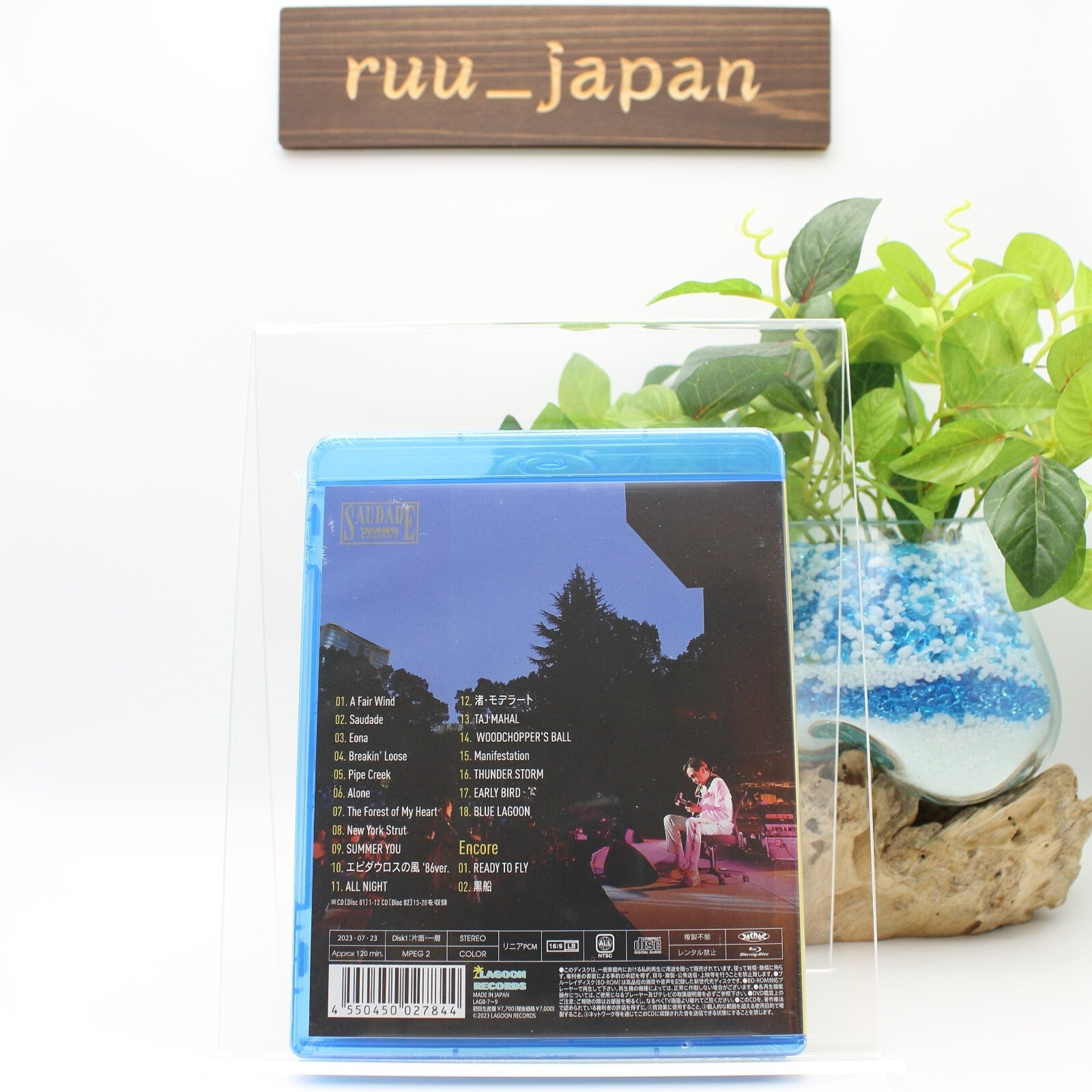 Takanaka Masayoshi TAKANAKA SUPER LIVE 2022 SAUDADE Blu-ray First Limited New