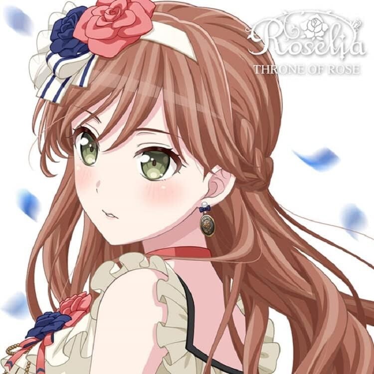 13th Single CD BanG Dream Roselia THRONE OF ROSE [Lisa Imai Ver.] From Japan NEW