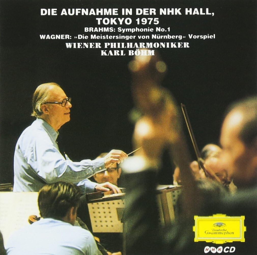 New Karl Bohm/VPO LIVE 1975 CD(SHM-CD) Brahms Sym. No.1/Die Meistersinger OBI