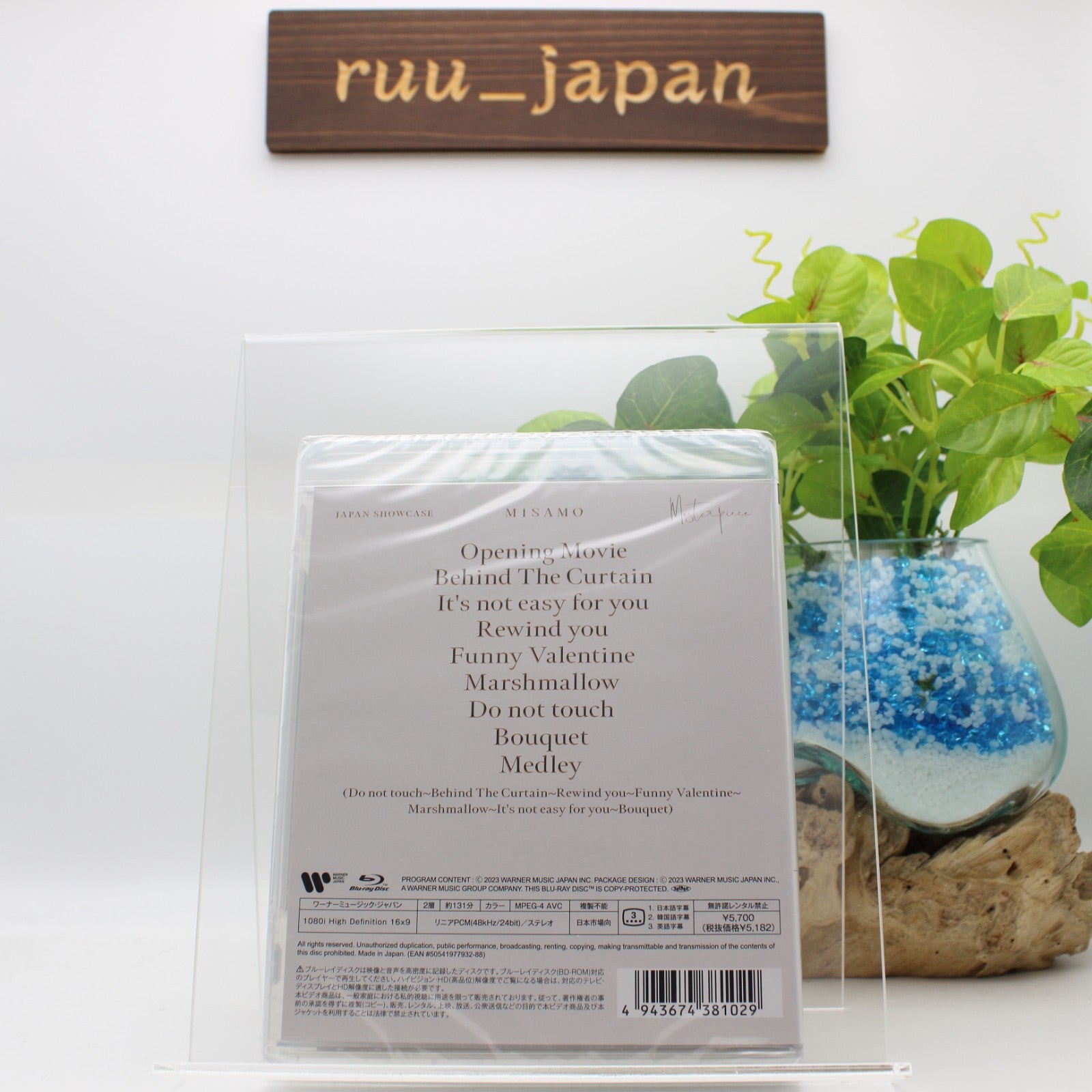 MISAMO JAPAN SHOWCASE Masterpiece Blu-ray Standard TWICE MINA SANA MOMO new