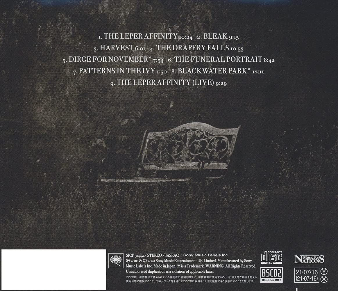 OPETH Blackwater Park 20th Anniversary Edition JAPAN BLU-SPEC CD NEW
