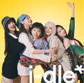 CD i-dle Japan 1st EP i-dle Poster Ver. CD+PhotoCard logo sticker