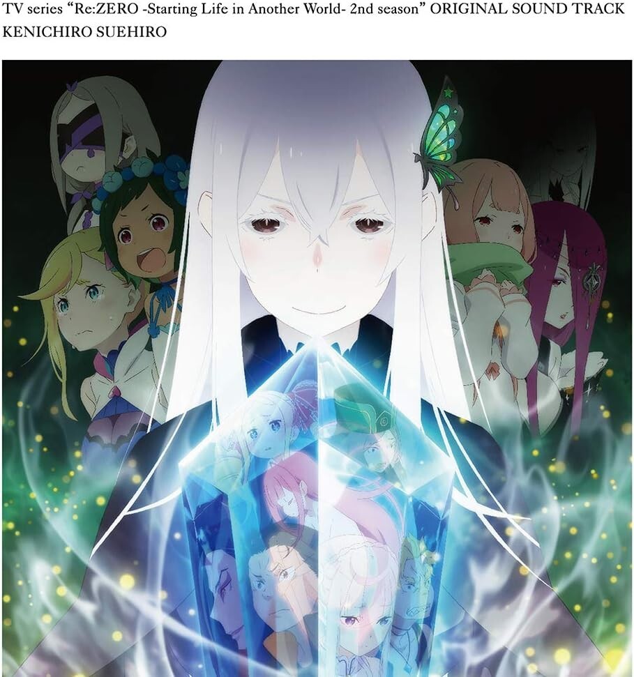 New RE:ZERO -STARTING LIFE IN ANOTHER WORLD--2ND SEASON SOUNDTRACK-JAPAN 2 CD