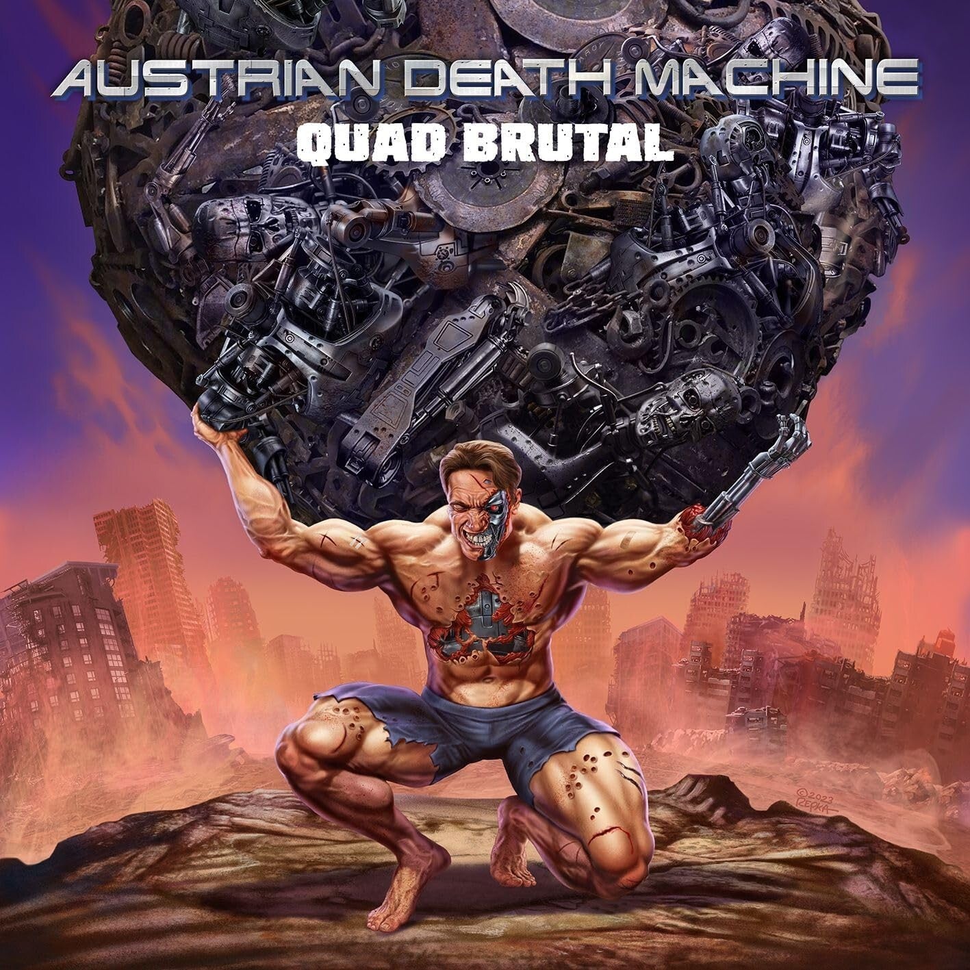 New AUSTRIAN DEATH MACHINE QUAD BRUTAL  JAPAN CD
