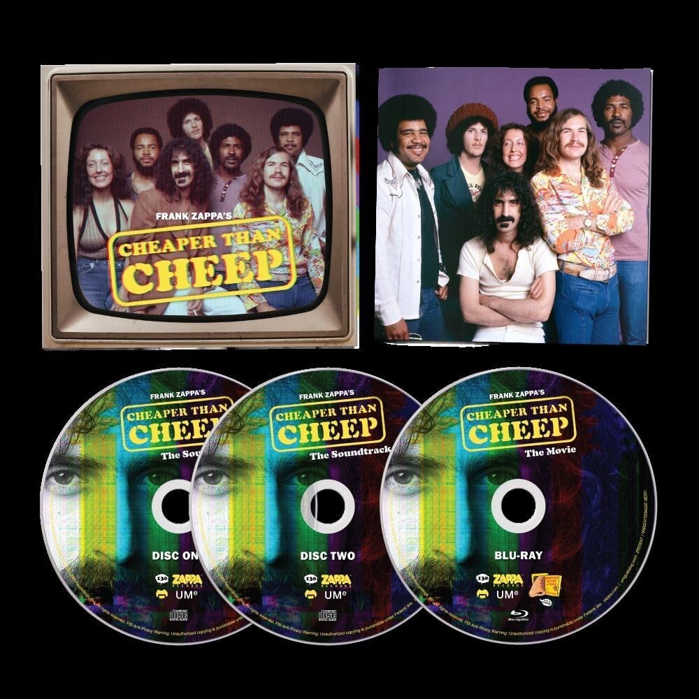 CD New Frank Zappa Cheaper Than Cheap 2SHM-CD w/ Blu-ray Limited Edition