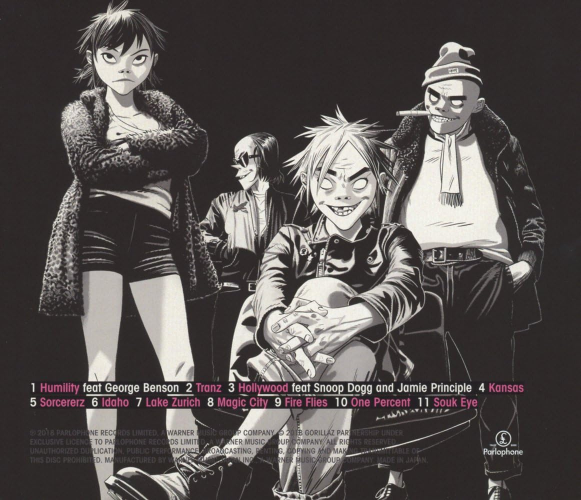 New Gorillaz CD The Now Now” Japan OBI