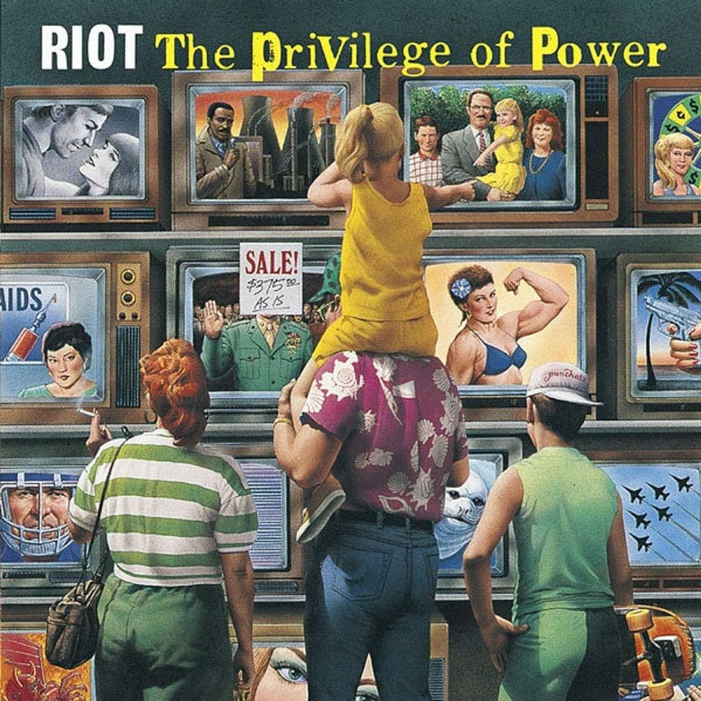 RIOT Heavy Metal CD The Privilege Of Power From Japan NEW