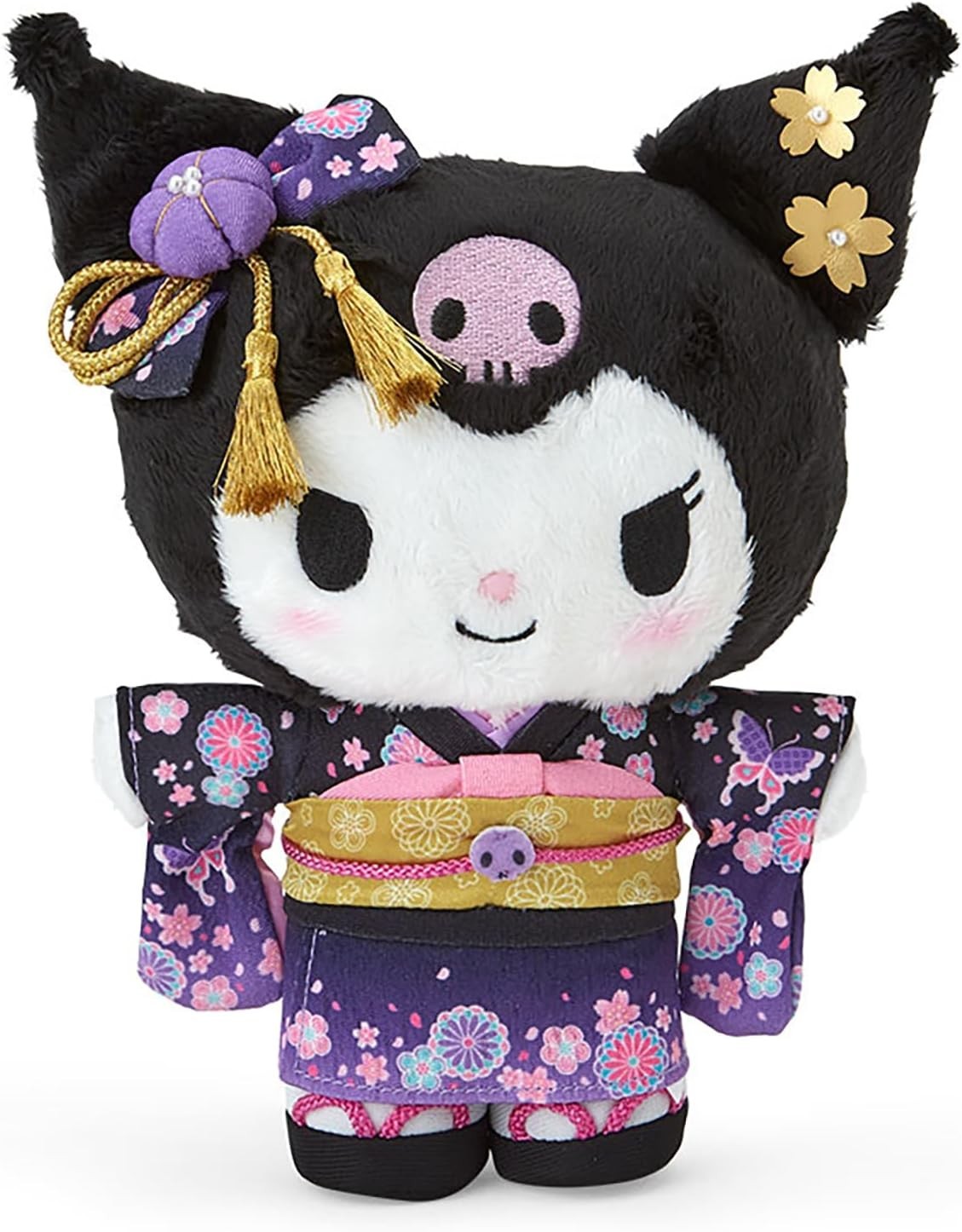 Sanrio Kuromi Kimono Plush Toy 067709 NEW