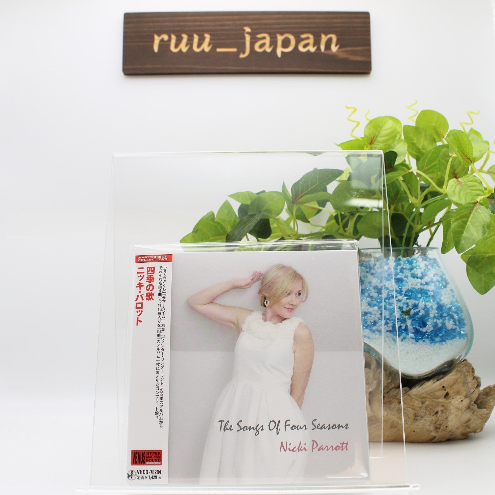 New Nicki Parrott Jazz Bass CD The Songs Of Four Seasons Paper Slv Japan OBI*