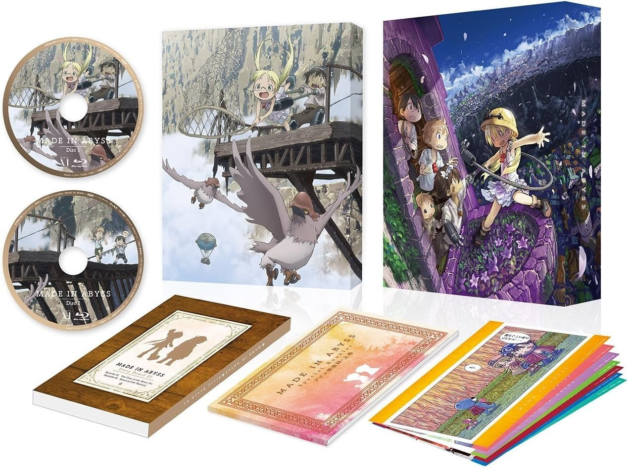 Blu-ray New Made in Abyss Blu-ray Box Vol.1 First Limited Edition Japan