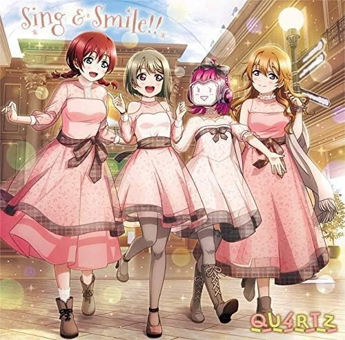 Sing & Smile QU4RTZ Love Live Nijigasaki High School Idol Club CD Japan NEW