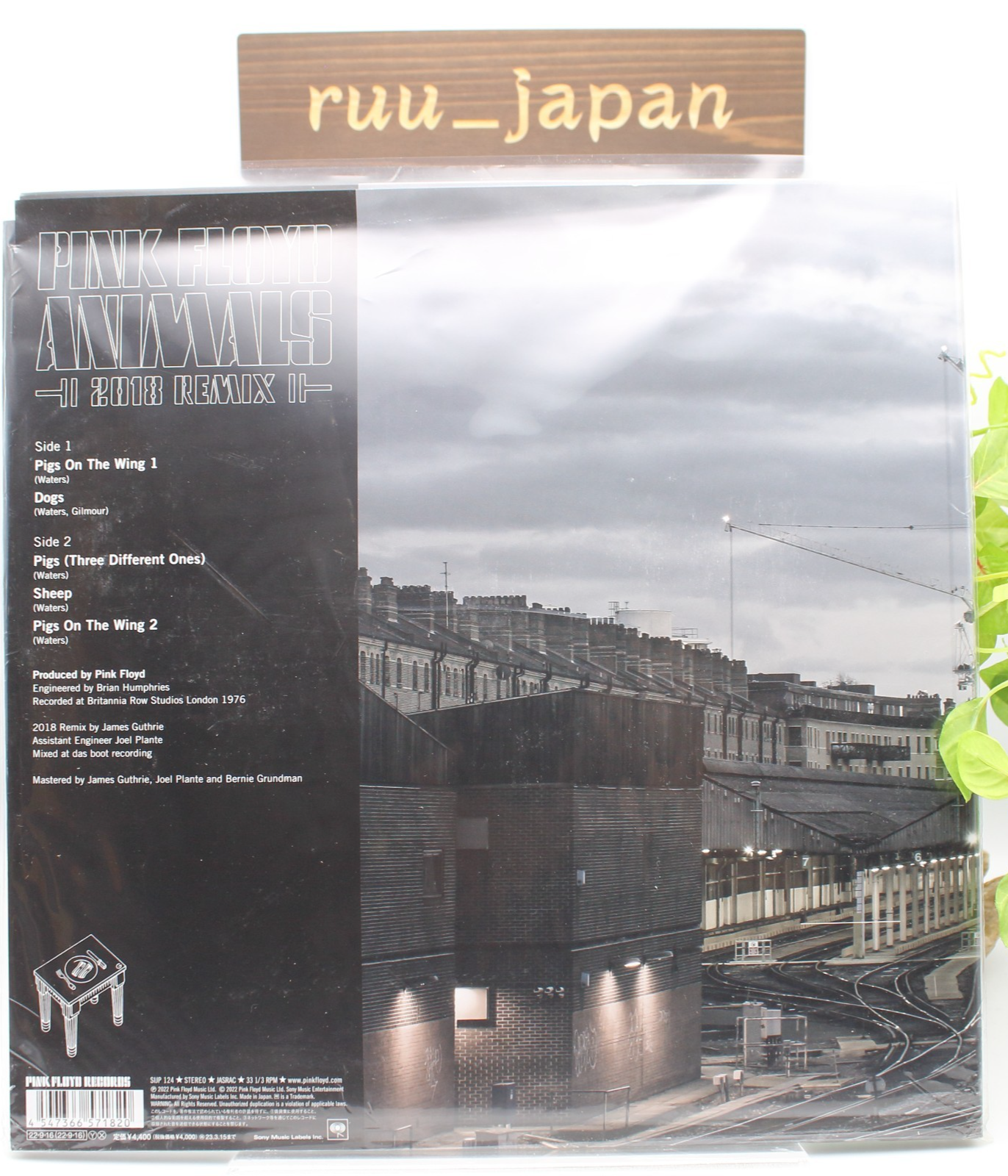 Pink Floyd Animals 2018 Remix Vinyl Record LP Record Japan NEW