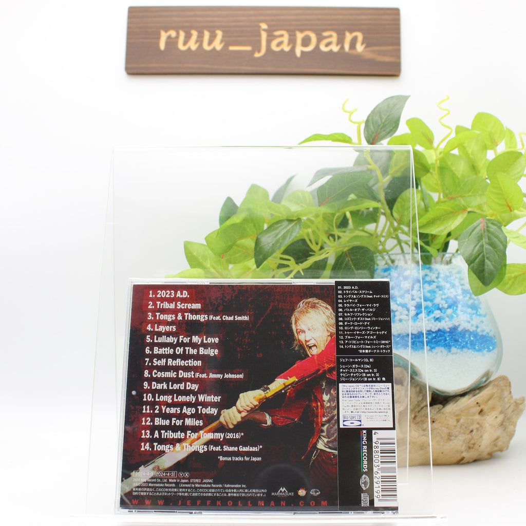 New JEFF KOLLMAN 2023 A.D. WITH BONUS TRACK JAPAN Blu-spec CD