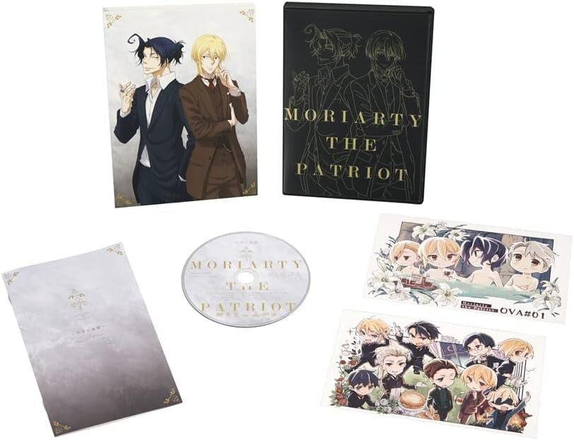 MORIARTY THE PATRIOT YURI NO TSUIOKU First Limited Edition DVD Booklet Japan New