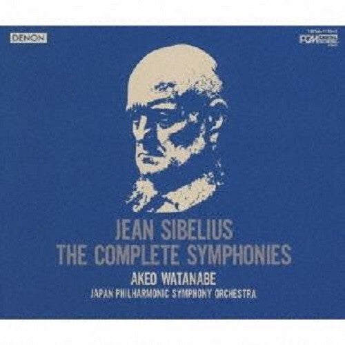 Akeo Watanabe Sibelius Complete Symphonies 4 SACD Hybrid TOWER RECORDS JAPAN NEW