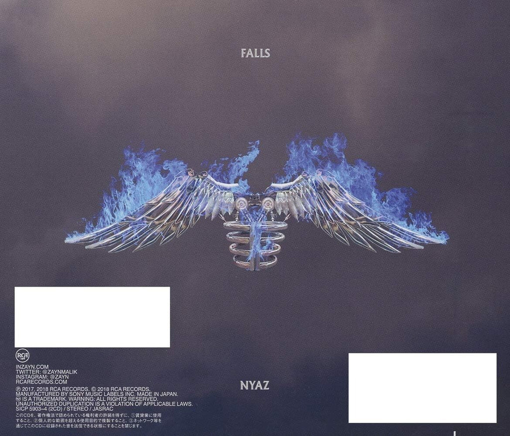 ZAYN ICARUS FALLS-(no perks) CD Japan New