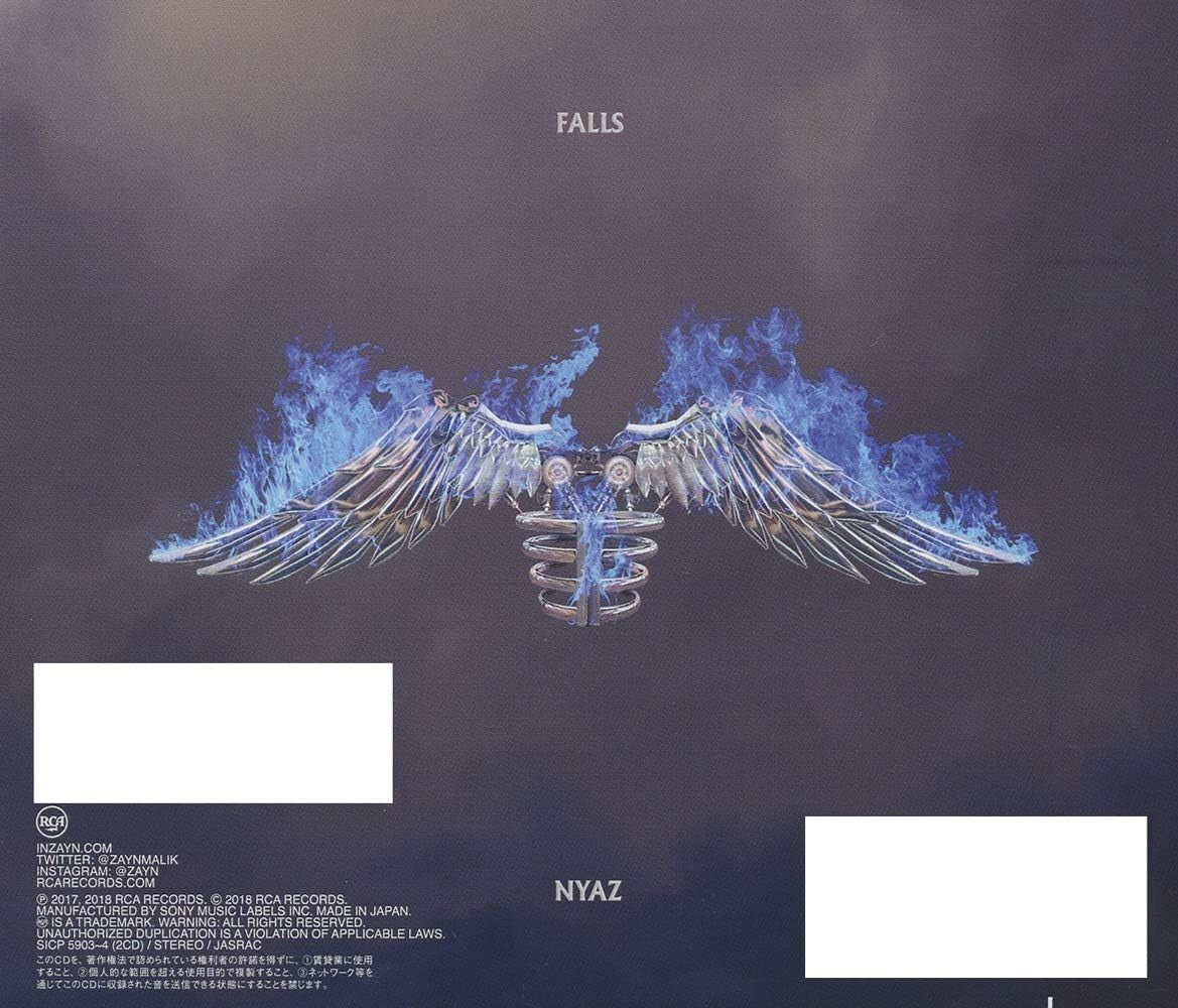 ZAYN ICARUS FALLS-(no perks) CD Japan New