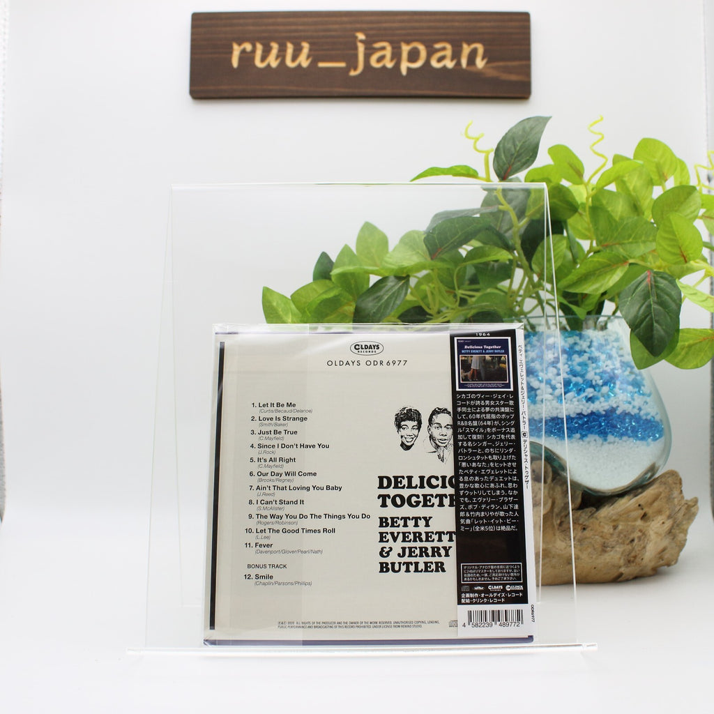 New Betty Everett & Jerry Butler Delicious Together Japan Music CD Bonus Track