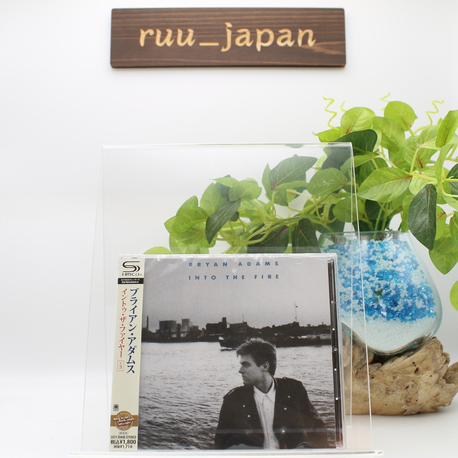 BRYAN ADAMS-INTO THE FIRE +3-JAPAN SHM-CD BONUS TRACK New