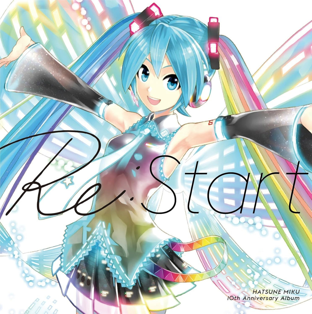 New HATSUNE MIKU 10th Anniversary Album Re:Start 2 CD Japan DUED-1229