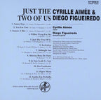 Cyrille Aim?e & Diego Figueiredo CD Just The Two Of Us Sl OBI New