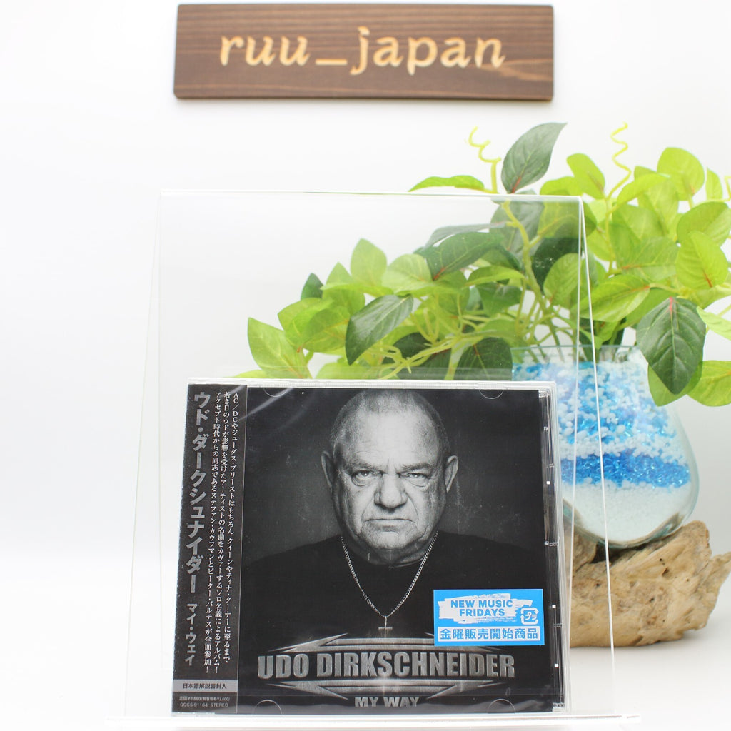 New UDO DIRKSCHNEIDER My Way  JAPAN CD