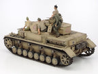 TAMIYA 1/35 German Tank Panzerkampfwagen IV Ausf.F & Motorcycle Set North New