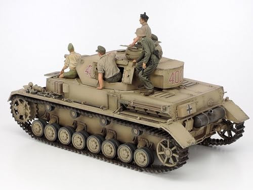 TAMIYA 1/35 German Tank Panzerkampfwagen IV Ausf.F & Motorcycle Set North New