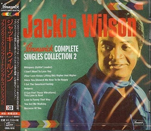 JACKIE WILSON-BRUNSWICK COMPLETE SINGLES COLLECTION VOL.2-JAPAN 2 CD New