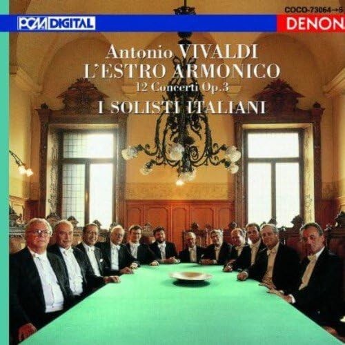 New Columbia Antonio Vivaldi LEstro Armonco 12 Concerti Op.3 Cd I Solisti I...