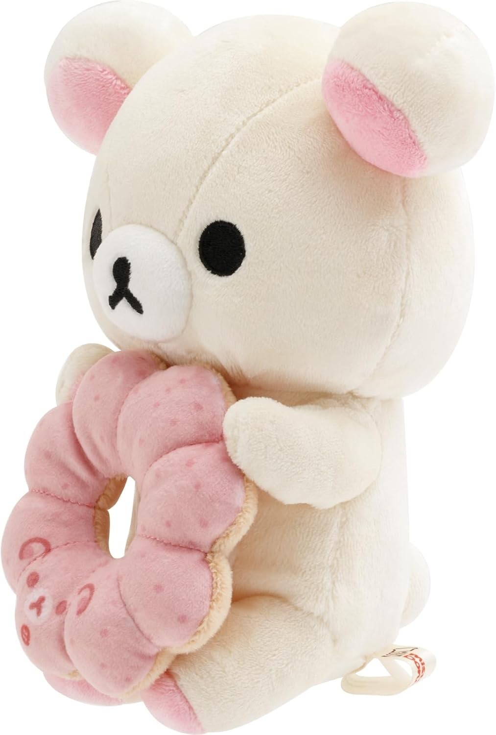 San-X Rilakkuma & quotRilakkuma x Mister Donut & quot Donut Roll Plush Toy New