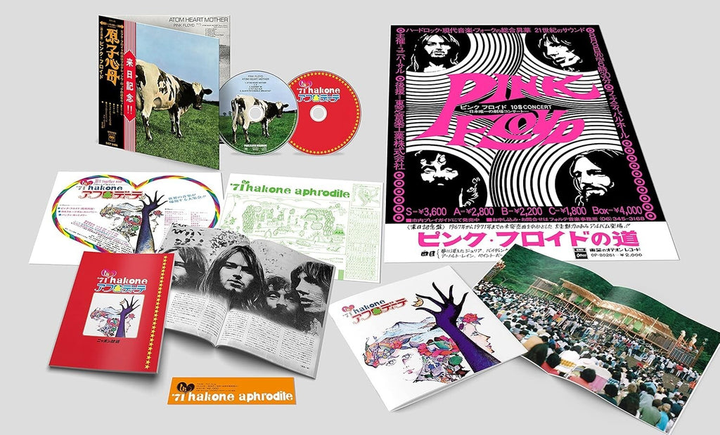 New PINK FLOYD Atom Heart Mother Hakone Aphrodite 50th anniversary CD+BD