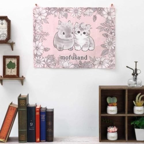 Ensky mofusand Fabric Poster M Usanyan Approx. 420 x 570 mm Cotton New