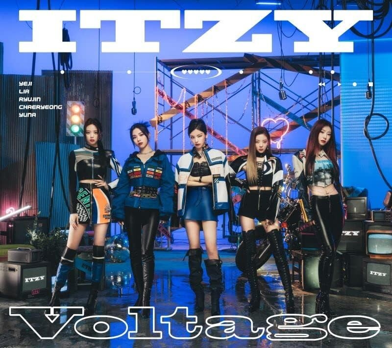 DVD ITZY Voltage (First Limited Edition A) CD+DVD+1PHOTOCARD+16p BOOKLET