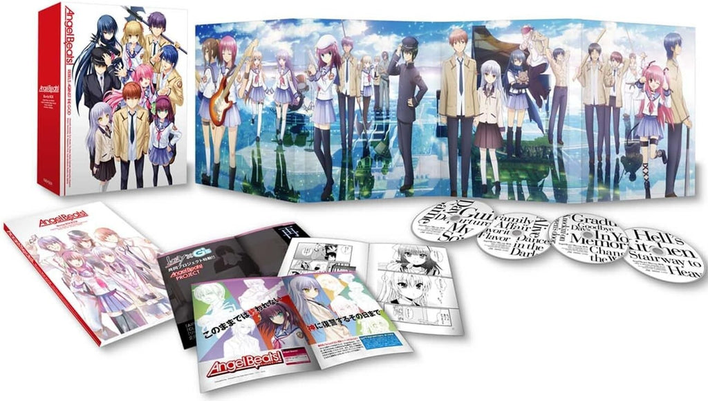 Aniplex Angel Beats Blu-ray BOX Limited Edition 4 discs New