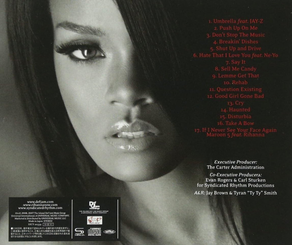 Rihanna – Good Girl Gone Bad: Reloaded Japan SHM-CD CD UICY-20339 NEW