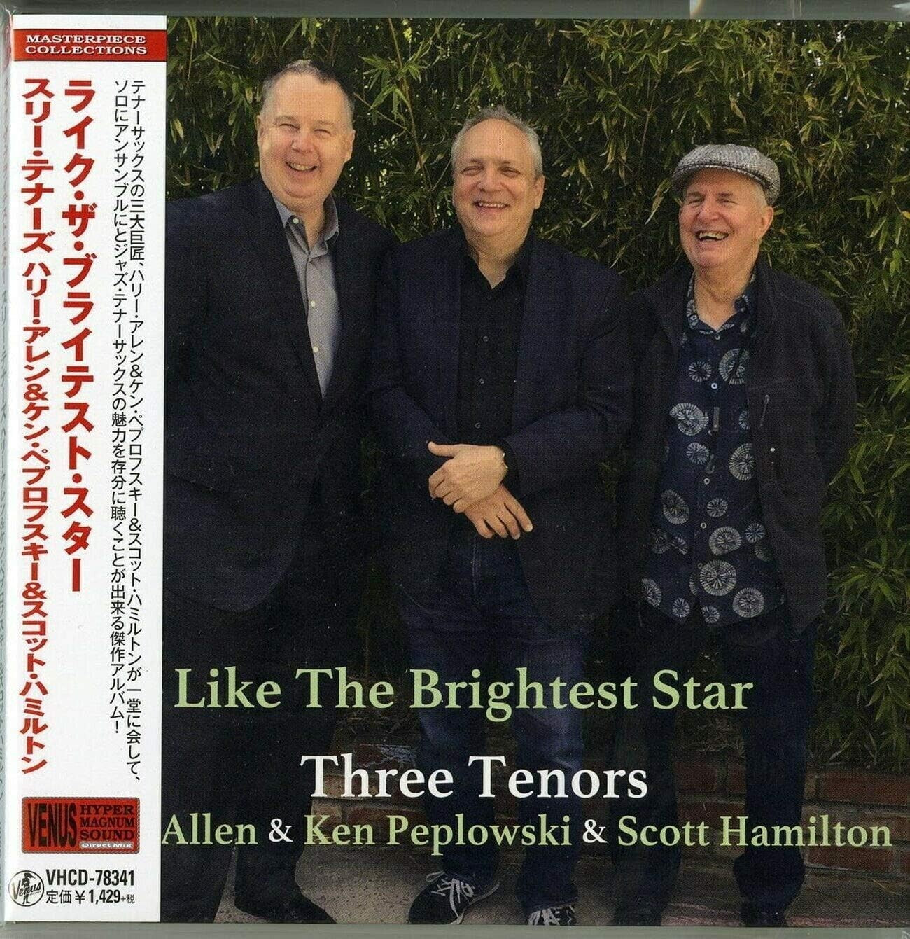 New THREE TENORS-LIKE THE BRIGHTEST STAR-JAPAN Paper Sleeve CD