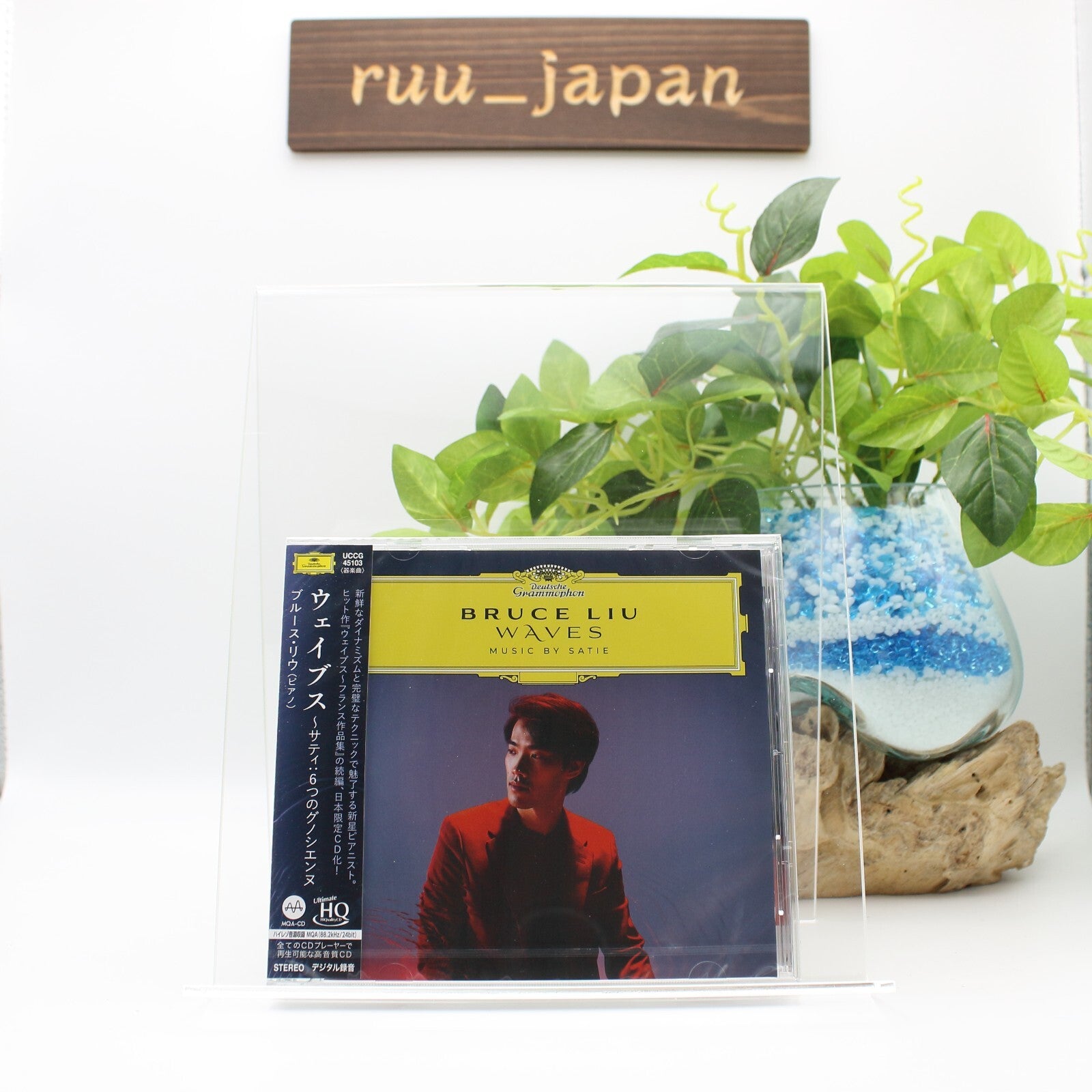 New Bruce Liu Waves - Music by Satie MQA-CD/UHQCD JAPAN