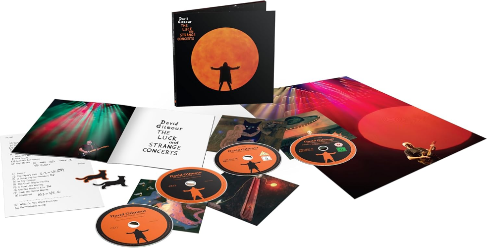New David Gilmour The Luck And Strange Concerts Japan Deluxe Edition 2CD
