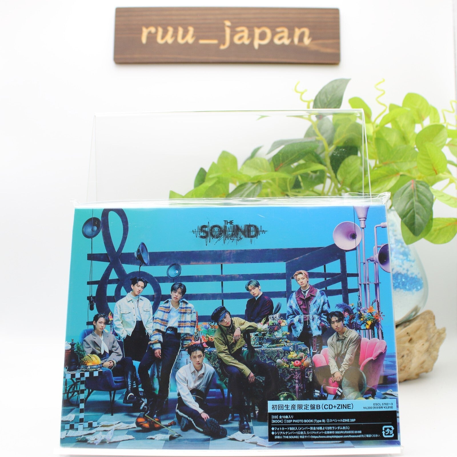 New Stray Kids THE SOUND First Limited Edition Type B CD Photo book Card Japan