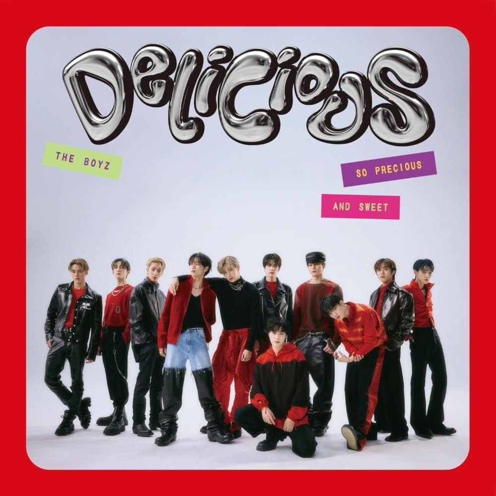 New THE BOYZ Japan 2nd Album Delicious Regular Edition CD UCCS-1334