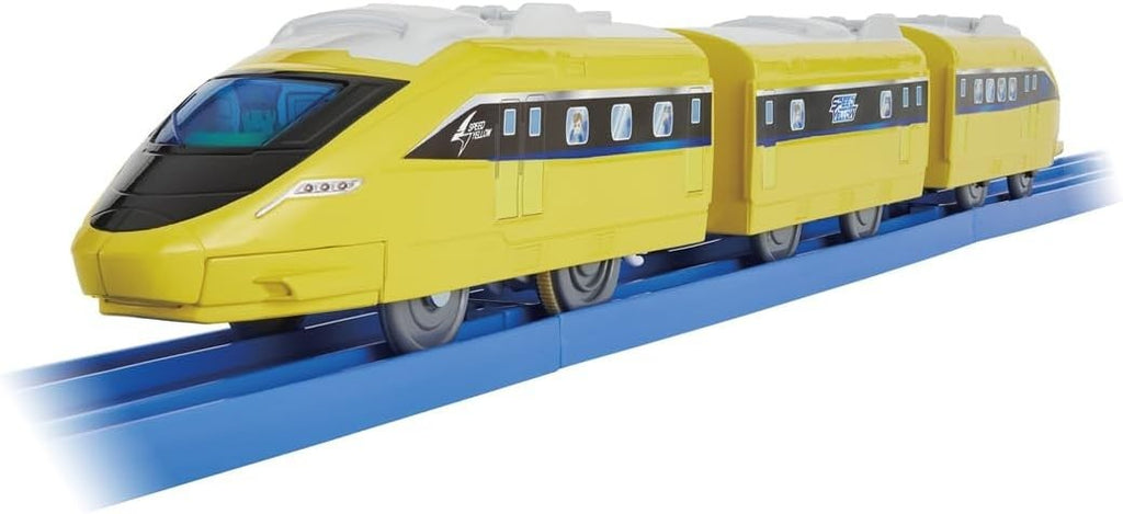 Takara Tomy Plarail Kimi Ga Driving! Grip Mascon Speed Yellow DX Set Train NEW