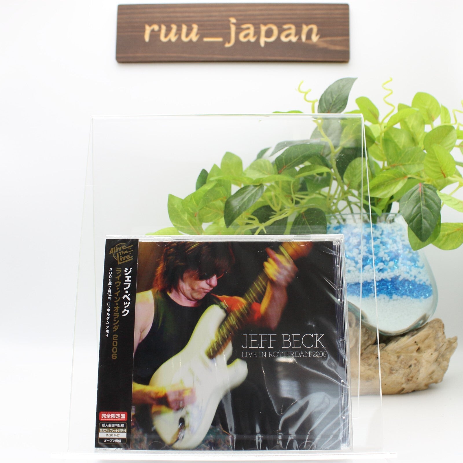 New JEFF BECK LIVE IN ROTTERDAM 2006 JAPAN CD