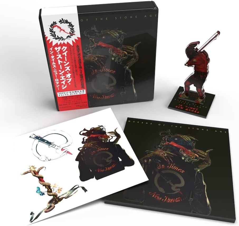 Queens of the Stone Age In Times New Roman… 500 Sets Limited Edition Box New