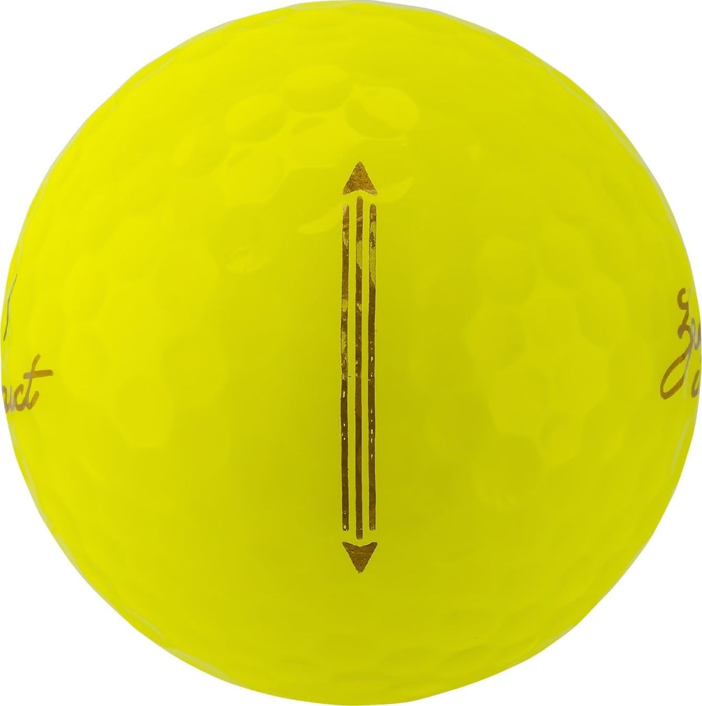 Kasco Zeus Impact 3 Golf Ball Yellow NEW
