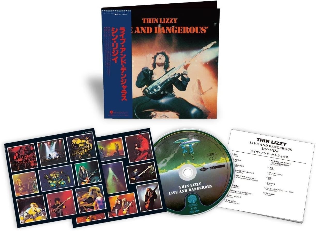 THIN LIZZY LIVE AND DANGEROUS 2025 JAPAN MINI LP SHM CD NEW
