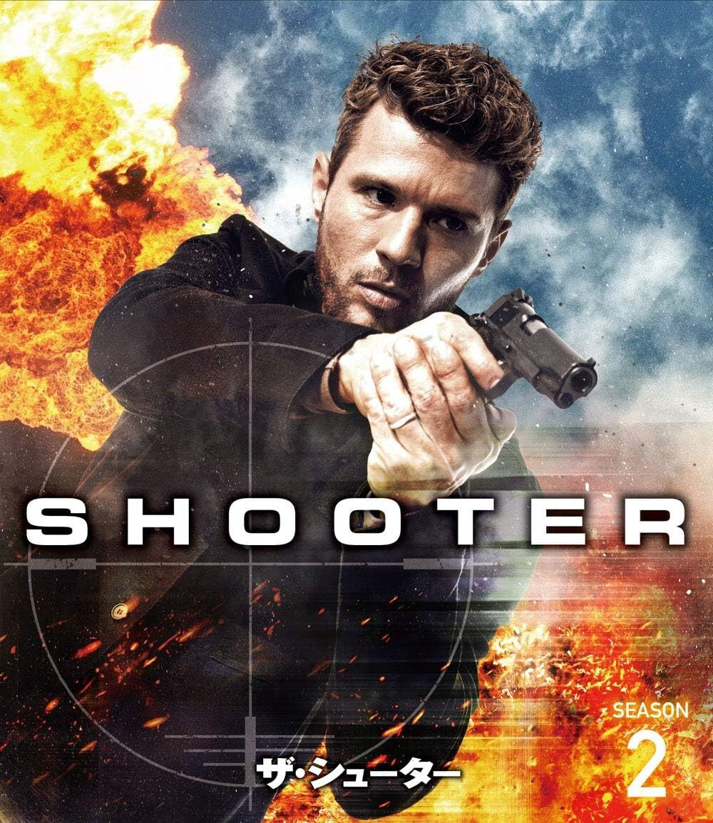 New THE SHOOTER Season 2 DVD 4 Discs Box Japan 2019