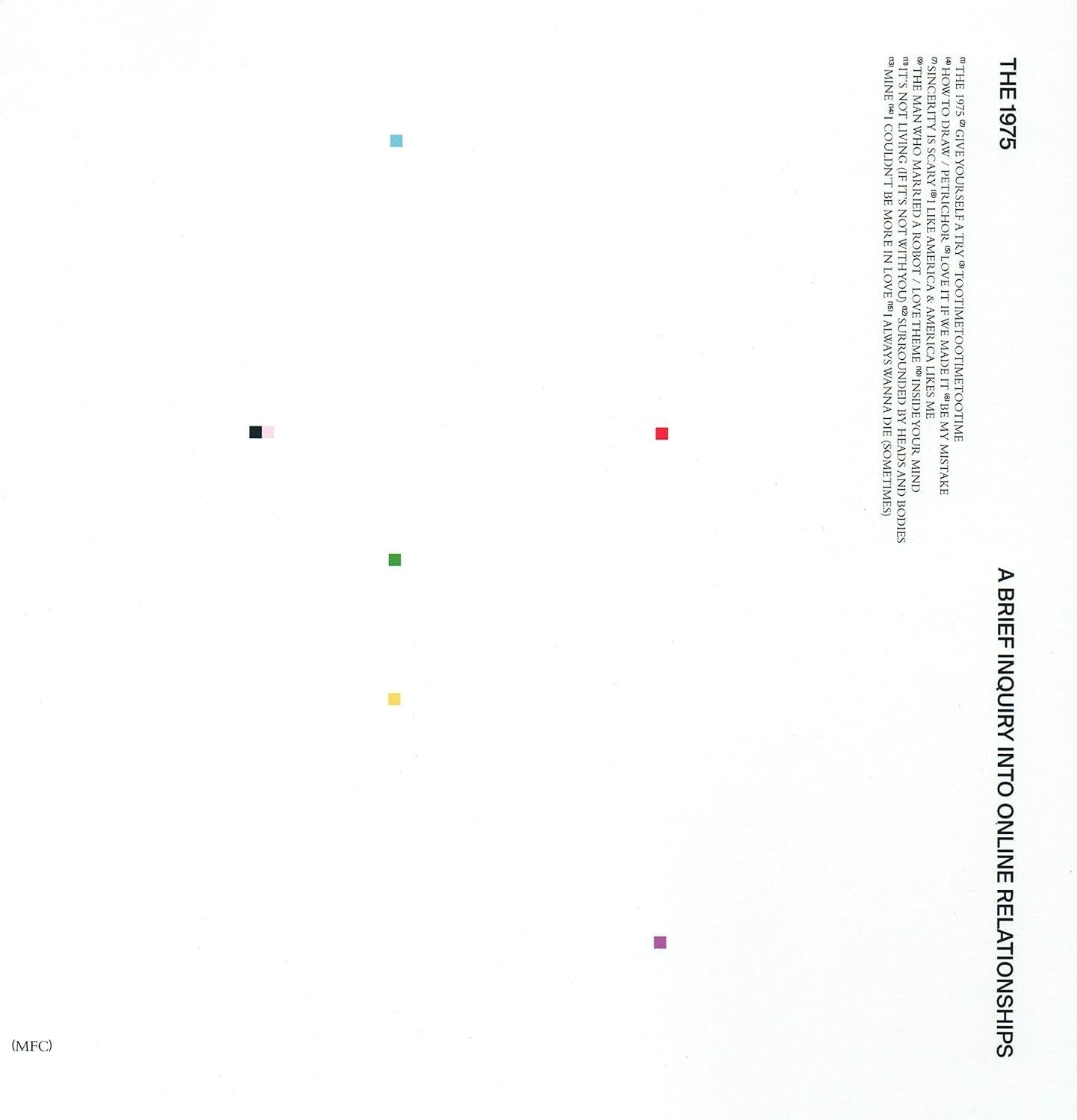 1975-A BRIEF INQUIRY INTO ONLINE RELATIONSHOPS-JAPAN CD BONUS TRACK NEW